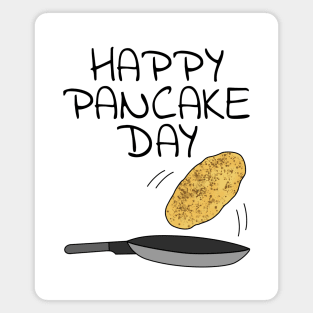 Happy Pancake Day Shrove Tuesday Magnet